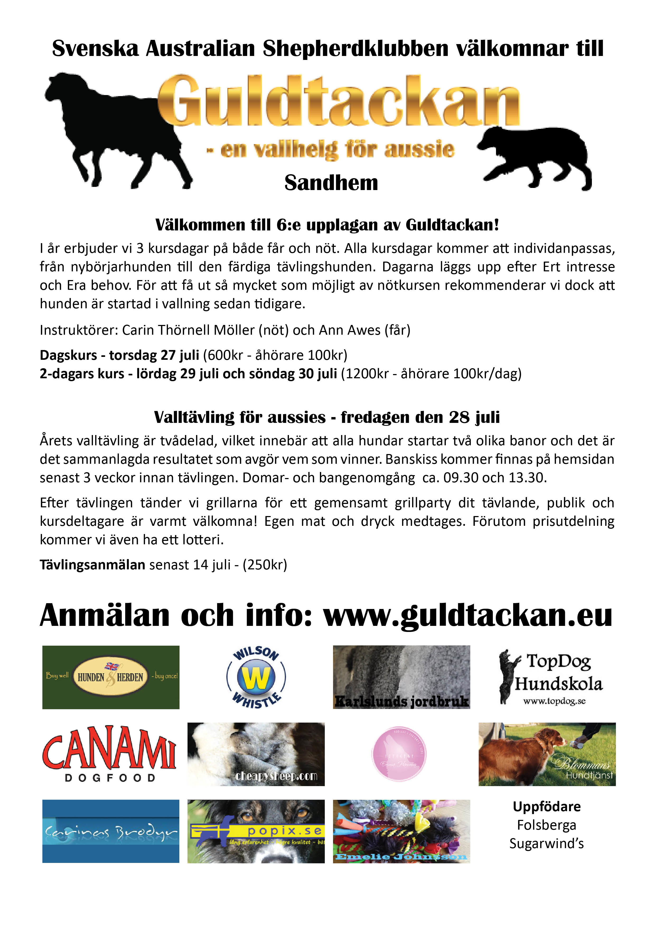 Guldtackan 2017 annons