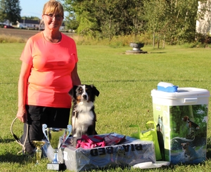 Spår Appellklass, Carina Stjernborg & Blue Wingfire’s Chakalaka ”Chili”, RM 2016